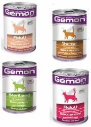 Macska eledel GEMON Cat konzerv (415 g) (GEMON Cat, felnőtt, lazac/rák) (H061211)