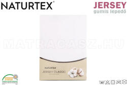 Naturtex Jersey gumis lepedő fehér 90-100x200 cm - matracasz