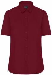 James & Nicholson (Daiber) Női rövid ujjú ing JN679 - Borvörös | XL (1-JN679-1760270)