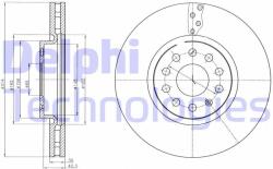 DELPHI Disc frana DELPHI BG4330C (BG4330C) - automobilus