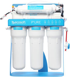 Ecosoft Purificator cu osmoza inversa Ecosoft P URE AquaCalcium 75GPD cu pompa booster si cadru metalic