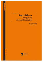 PÁTRIA Nyomtatvány jegyzőkönyv a fogyasztó minőségi kifogásról PÁTRIA A/4 25x3 álló (B.13-233/2014) - papir-bolt