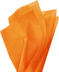 Paper Craft SET 100 coli hartie matase ORANGE (Silk Tissue Paper)