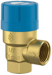 CONCEPT FLAMCO Prescor B biztonsági szelep ivóvíz rendszerre, 10 bar, 1/2" x 1/2" (27102)