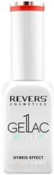 REVERS COSMETICS Lac de unghii Gellac 1 Step, Hybrid Effect, Non UV, Revers, 10 ml, 54 Corai Neon (RVGELAC54)