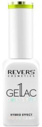 REVERS COSMETICS Lac de unghii Gellac 1 Step, Hybrid Effect, Non UV, Revers, 10 ml, 56 Galben Neon (RVGELAC56)