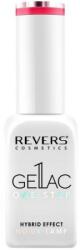 REVERS COSMETICS Lac de unghii Gellac 1 Step, Hybrid Effect, Non UV, Revers, 10 ml, 52 Rosu Neon (RVGELAC52)