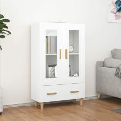 vidaXL Dulap înalt, alb, 70x31x115 cm, lemn compozit (812546) Comoda