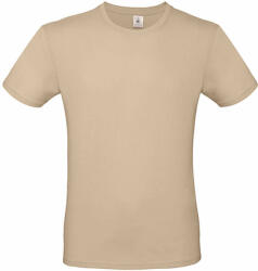 B and C Férfi rövid ujjú póló B&C #E150 T-Shirt -XL, Homokbarna