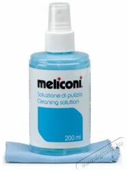  Meliconi C 200 Képernyő tisztító folyadék 200ml és mikroszálas törlőkendő - digitalko