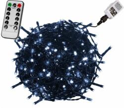 Voltronic Fényfüzér 20 m 200 LED hideg fehér vezérlő (30010176)