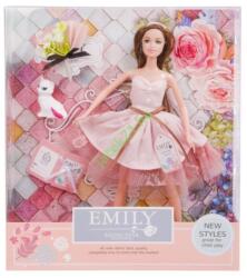  Emily divatbaba kiegészítőkkel barna hajú (30 cm) (69088)