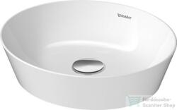 Duravit CAPE COD 400x360 mm-es ráültethető mosdó, fehér/szatén fehér matt 2328402600 (2328402600)