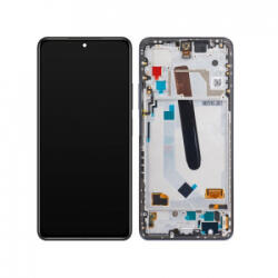 Xiaomi Mi 11i, Mi 11X, Mi 11X Pro, Poco F3 LCD Kijelző+Érintőüveg+Előlap Keret, Fekete (5600030K1100) Service Pack