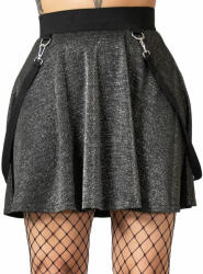 KILLSTAR дамска пола KILLSTAR - Studio 666 Skater Glitter - KSRA006537