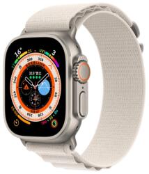 Curea înlocuibilă din NYLON pentru Apple Watch Ultra 1 / 2 (49 mm) / 9 / 8 / 7 (45 mm) bej