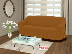 DELFIN Huse Elastice Creponate Cu Volan Pt Canapele 185-220cm Cod TRF15