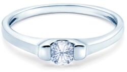 SAVICKI eljegyzési gyűrű: fehérarany és gyémánt - savicki - 382 220 Ft