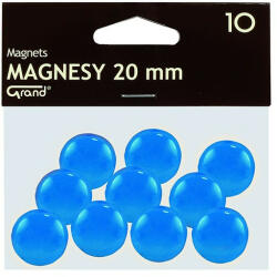 GRAND Táblamágnes GRAND 20mm kék 10 darabos (130-1690) - papir-bolt
