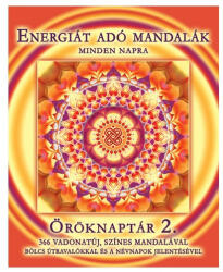  Asztali naptár képes Mandala öröknaptár 2 - papir-bolt