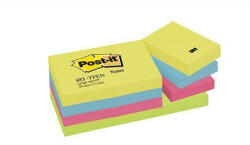 Post-it Öntapadós jegyzet 3M Post-it 38x51mm energikus színek 12x100 lap/csomag (LP653TFEN) - papir-bolt