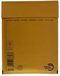  Légpárnás tasak No13/W3 szilikonos barna 150x215mm (138843) - papir-bolt