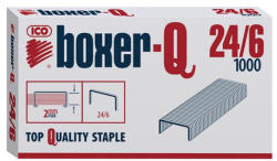 BOXER Tűzőkapocs BOXER-Q 24/6 1000 db/dob (7330024005) - papir-bolt