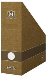 Herlitz Irattartó papucs HERLITZ Montana 110 mm karton összehajtható barna (09060369) - papir-bolt