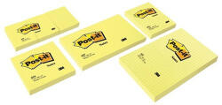 Post-it Öntapadós jegyzet 3M Post-it LP6533S 38x50mm sárga 3x100 tömb/csomag (1262406) - papir-bolt
