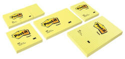 Post-it Öntapadós jegyzettömb 3M Post-it LP6533S 38x50mm sárga 3x100 tömb/csomag (1262406) - papir-bolt