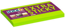 STICK N Öntapadó jegyzettömb STICK'N extra erős 76x127mm neon zöld 90 lap (21676) - papir-bolt