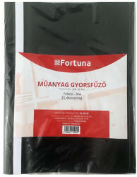 Fortuna Gyorsfűző FORTUNA műanyag fekete 25 darabos (02.00748) - papir-bolt