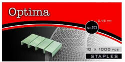 OPTIMA Tűzőkapocs OPTIMA No. 10 1000 db/dob (22130) - papir-bolt