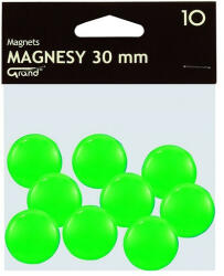 GRAND Táblamágnes GRAND 30 mm zöld 10 darabos (130-1697) - papir-bolt