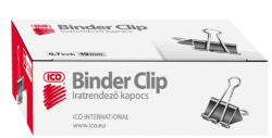 ICO Binder csipesz ICO 19mm 12 darabos (7350082006) - papir-bolt