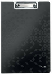 LEITZ Felírótábla LEITZ Wow A/4 kemény műanyag fedeles fekete (41990095) - papir-bolt