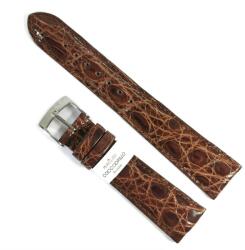 Morellato Curea de ceas Morellato Amadeus Brown din piele de crocodil - 12mm, 14mm, 16mm, 18mm, 20mm, 22mm (A01X0518052034CR)