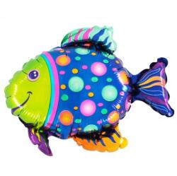 BP Balon din folie - Pește colorat cu puncte