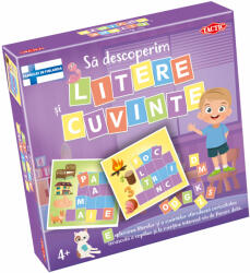 TACTIC Joc Educativ Sa Descoperim Litere Si Cuvinte - Tactic Games (59135) Joc de societate
