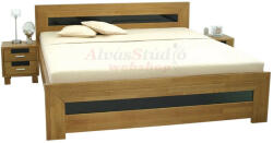 Quality Beds Santos pácolt bükk ágykeret 100x200cm
