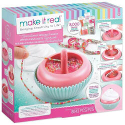 Make It Real Ékszerkészítő szett - muffin gyöngyfűző (KNS-MIR1454)