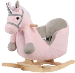 KikkaBoo Balansoar unicorn cu sunete Kikka Boo, Pink Horse (31201040009) Balansoar calut