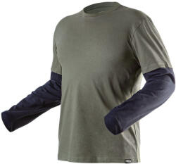 NEO TOOLS Póló Neo 81-616-S Kettős-Hosszú Ujjú, Oliva (81-616-S)