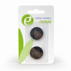Gembird Energenie Lithium CR2025 3V battery blister gombelem (2db) (EG-BA-CR2025-01)