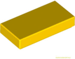 LEGO® Alkatrészek (Pick a Brick) Sárga 1X2 Csempe 306924 (306924)