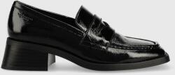 Vagabond Shoemakers pantofi de piele Blanca femei, culoarea negru, cu toc drept 9BYY-OBD07H_99X
