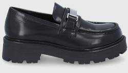 Vagabond Shoemakers Mocasini de piele femei, culoarea negru, cu platformă 9BY8-OBD0R1_99X