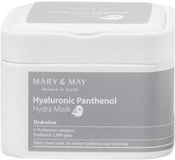 Mary & May Măști din țesătură cu acid hialuronic și pantenol - Mary & May Hyaluronic Panthenol Hydra Mask 30 buc