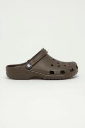 Crocs papuci Classic bărbați, culoarea maro 10001 PPYK-KLM07O_84X