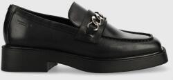 Vagabond Shoemakers mocasini de piele Jillian femei, culoarea negru, cu platforma 9BYY-OBD08E_99X